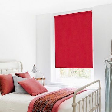 Roller Blind_Acacia Red_Roomset