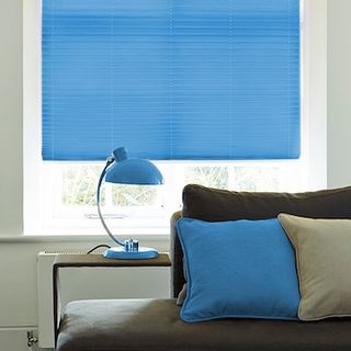 Pleated Blind_Salerno Azure_Roomset