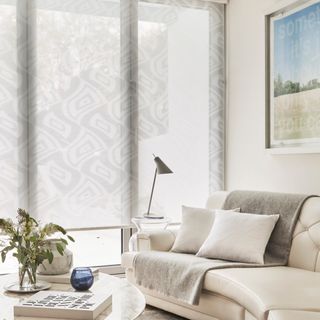 House Beautiful Clarity White Roller blind