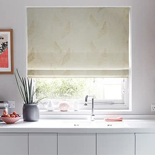 Roman Blind Tranquillity Lily White