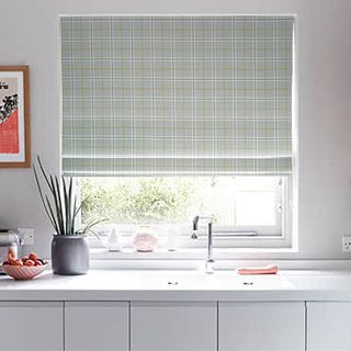 Roman Blind Wallace Chartreuse