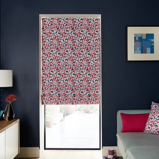 Blossom-Raspberry-Roman-blind