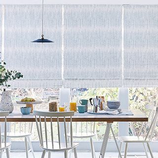 Serenity Glacier Roman blind