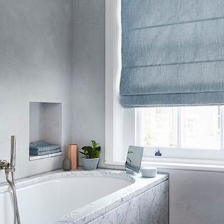 Mineral Morning Breeze Roman blind