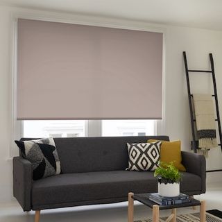 Cordova taupe roller blind