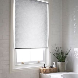 Issey white roller blind