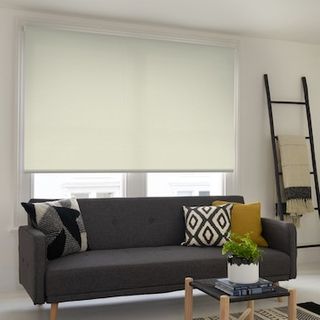 Kilner green lilly roller blind