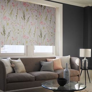 Penney rose shadow roller blind
