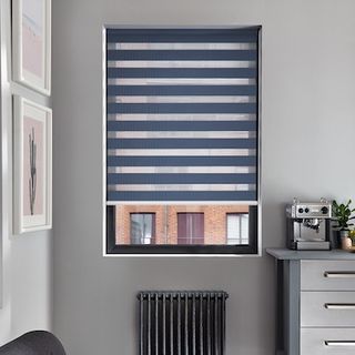 Enlight denim roller blind