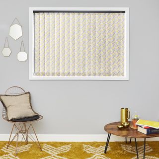 harriet yellow mist in roomset