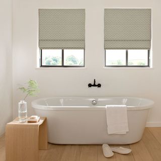 Roman Blind_Horizon Mist_Roomset