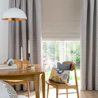 Roman Blind_Tetbury Mustard_Roomset