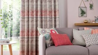 Curtain_Fjord Coral_Roomset