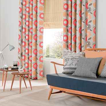 Curtain_Freyja Coral_Roomset