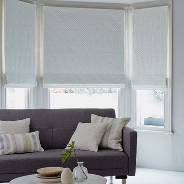 Roman Blind_Rattan Stone_Roomset