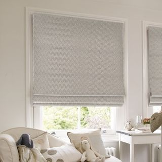Roman Blind_Abacus Sky Blue_Roomset