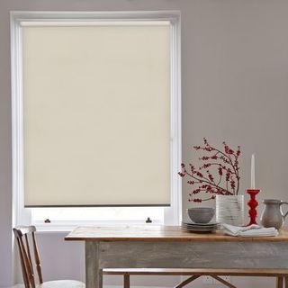 Roller Blind_Flamenco Cream_Roomset
