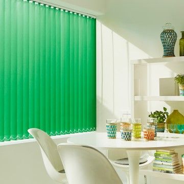 Vertical Blind_Acacia Emerald_Dining Room