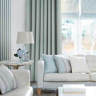 Curtain_Clarence Sky Blue_Roomset