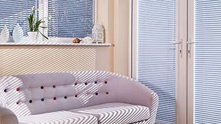 Venetian Perfect-Fit Blind_Ice Blue_Conservatory
