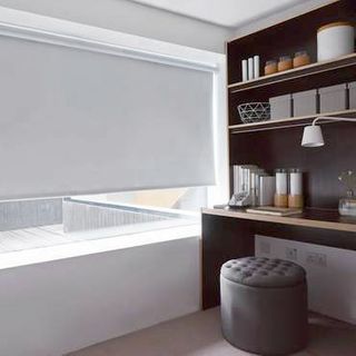 Roller Blind_Cordova Grey_Roomset