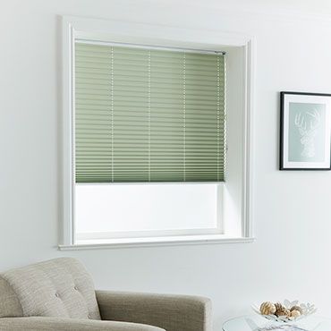 Pleated Blind_Lanbury Mint_Roomset