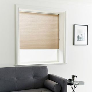 Pleated Blind_Thermashade Stone_Roomset