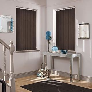 Vertical Blind_Cordova Chocolate_Roomset
