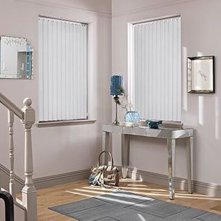 Vertical Blind_Cordova White_Roomset