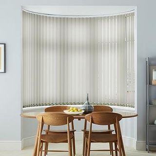 Vertical Blind_Vivre Dove_Roomset
