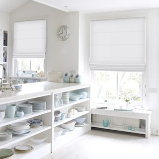 Roman Blind_Tetbury White_Roomset