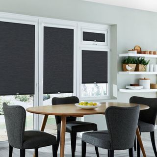 Roller Blind_Jerico Charcoal_Roomset