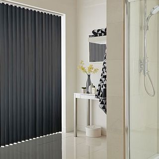 Vertical Blind_Acacia Black_Roomset