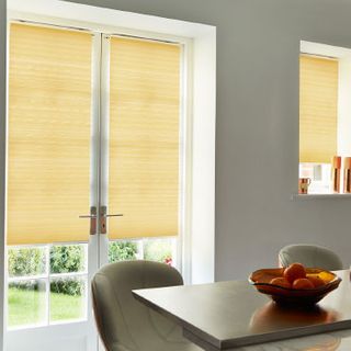 Pleated Blind_Grenoble Citrus_Roomset