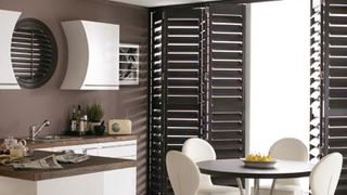 Warwick Tracked Brown Shutters