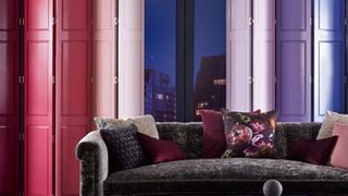 Solid and Tracked Custom Colour Shutters
