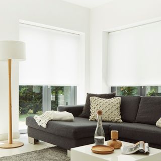 Hexham White Roller blind