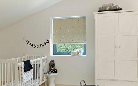 Nursery roller blinds