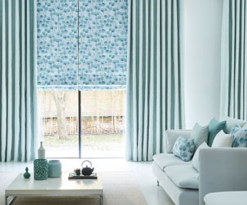 Honesty-Mist-Roman-blind-with-Origami-Mist-curtains