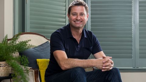 George Clarke_Custom colour green_full height_shutters