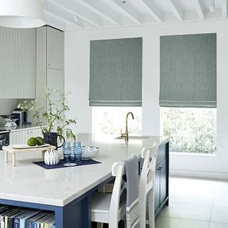 Roman Blind Islita Teal