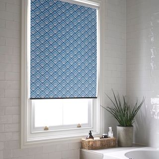 Attish sapphire roller blind