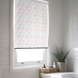 Berti grey roller blind