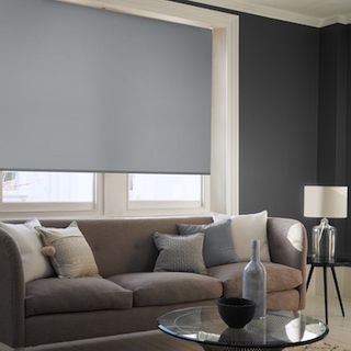 Blanca titanium roller blind