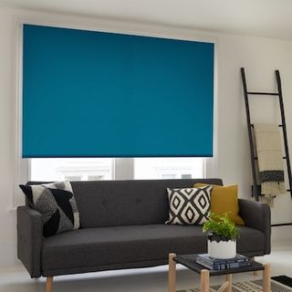 Cordova peacock roller blind