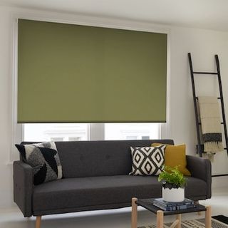 Cordova pesto roller blind