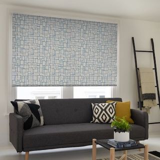 Kirkby blue roller blind