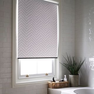 Xavier grey roller blind