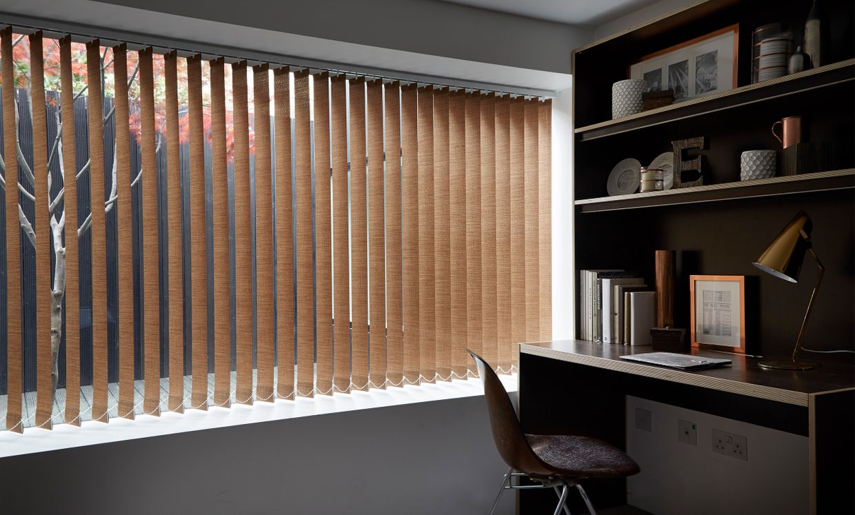 Kelis Copper Vertical blinds