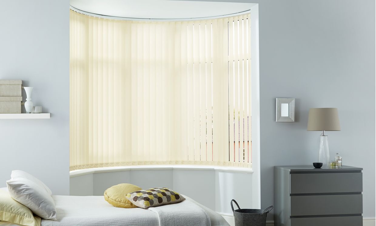 sherborune lemon vertical blinds